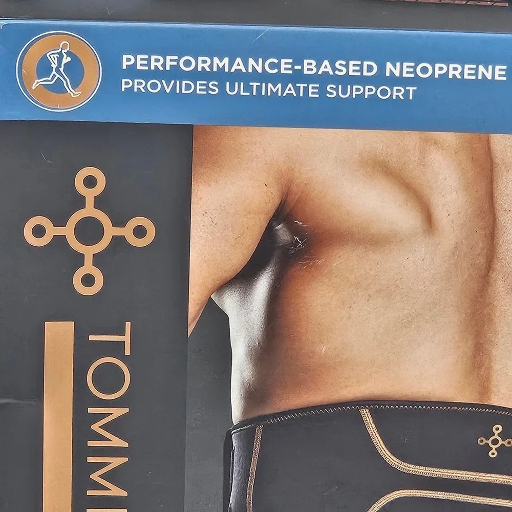 Tommie Copper Sport Support Back Wrap Small Medium Copper Infused‎ Anti Odor